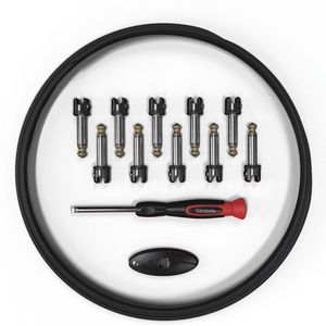 Kit De Cabos Para Pedais 3,05m (Com Mini Cortador/10 Plugs/Fio) D'Addario DIY PW-MGPKIT-10