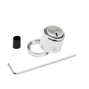 Knob De Alumínio Para Instrumentos E Periféricos Grande Prata D'Addario LokNob Pro PW-LNPL-01S