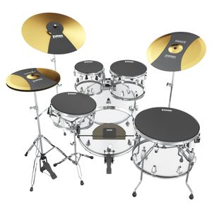 Silenciador Para Bateria Fusion Evans SoundOff SO-SET-FSN