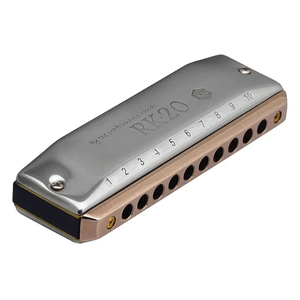 Gaita de Boca Silver Dó RK202C - Hering
