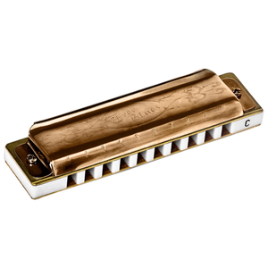 Gaita de Boca Free Blues Bronze Dó BZ7020C - Hering