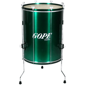 Surdo Alumínio 60X18" Tripé Selfie Verde BAL6018PESV - Gope