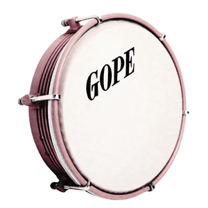 Tamborim 6" Frisado Linha Eco 595-ALLEC - Gope