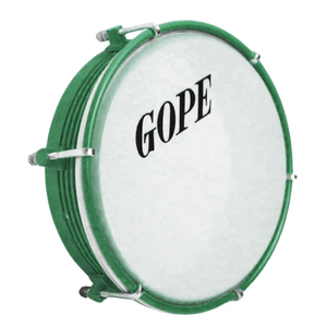 Tamborim 6" Frisado Selfie Verde 595-ALSV - Gope