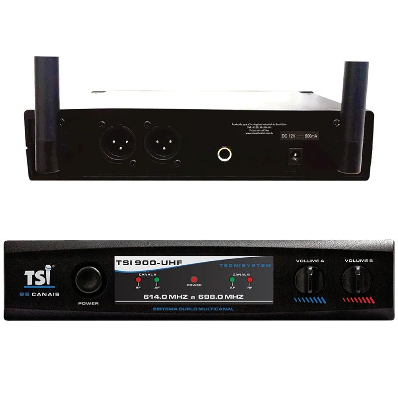 Microfone-Sem-Fio-Duplo-UHF-TSI-900-UHF---TSI-1