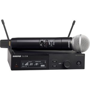 Microfone Sem Fio de Mão SLXD-24/SM58 G58 - Shure