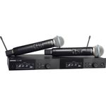 Microfones-Sem-Fio-Duplo-de-Mao-SLXD-24DBR-B58-L55---Shure