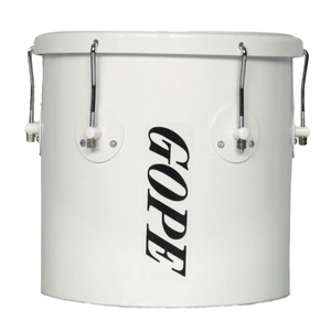 Repique de Mão 30X10" Branco Cristal LAL3010-RMBBC - Gope
