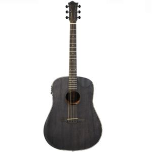Violão Eletroacústico Folk Half Cutaway Aço EQ TBW-300 BK