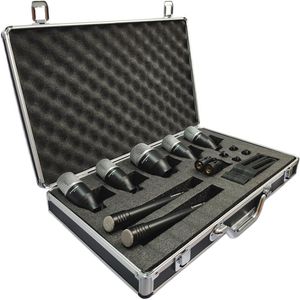 Kit de Microfones Para Bateria 7 Peças DK-7 - Soundrix