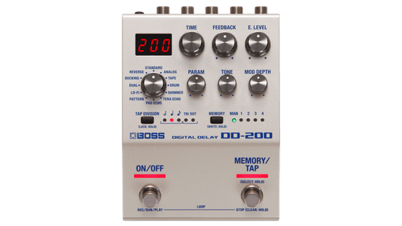 BOSS DD-200 | Pedal Multiefeitos de Delay - Ninja Som