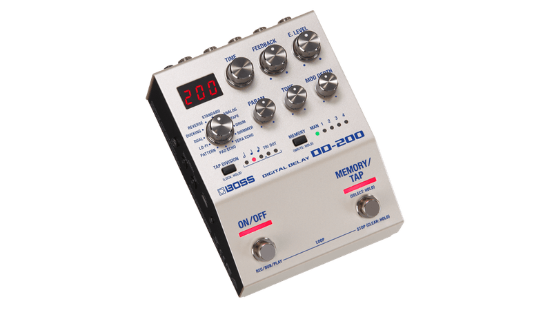 <新品同様> BOSS DD-200 DGITAL DELAY Pedal de Delay para Guitarra BOSS DD-200 Digital Delay com