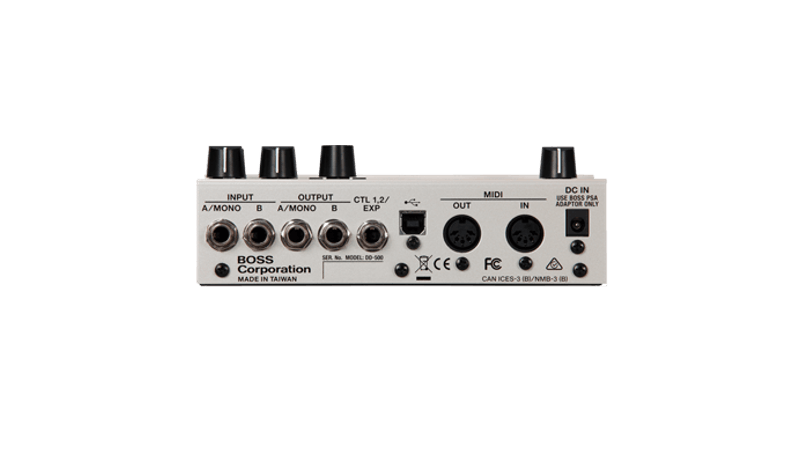 BOSS DD-500 | Pedal Multiefeitos de Delay Digital - Ninja Som