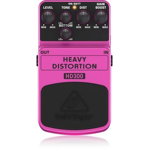 Pedal de Efeitos de Distorção de Heavy Metal HD-300 - Behringer