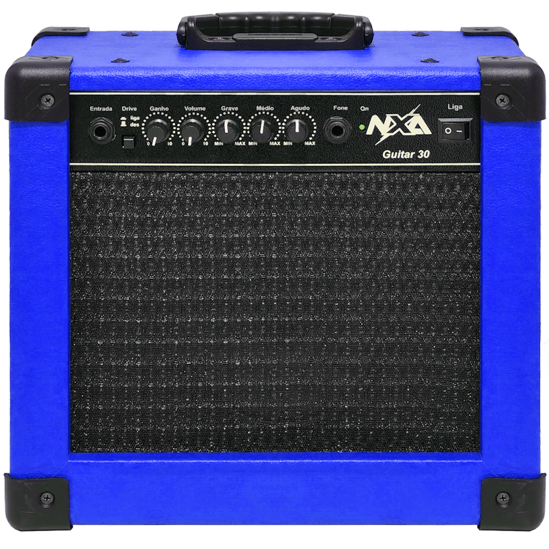 Amplificador-Para-Guitarra-Azul-Guitar-30---NXA