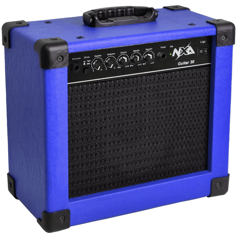 Amplificador-Para-Guitarra-Azul-Guitar-30---NXA-4