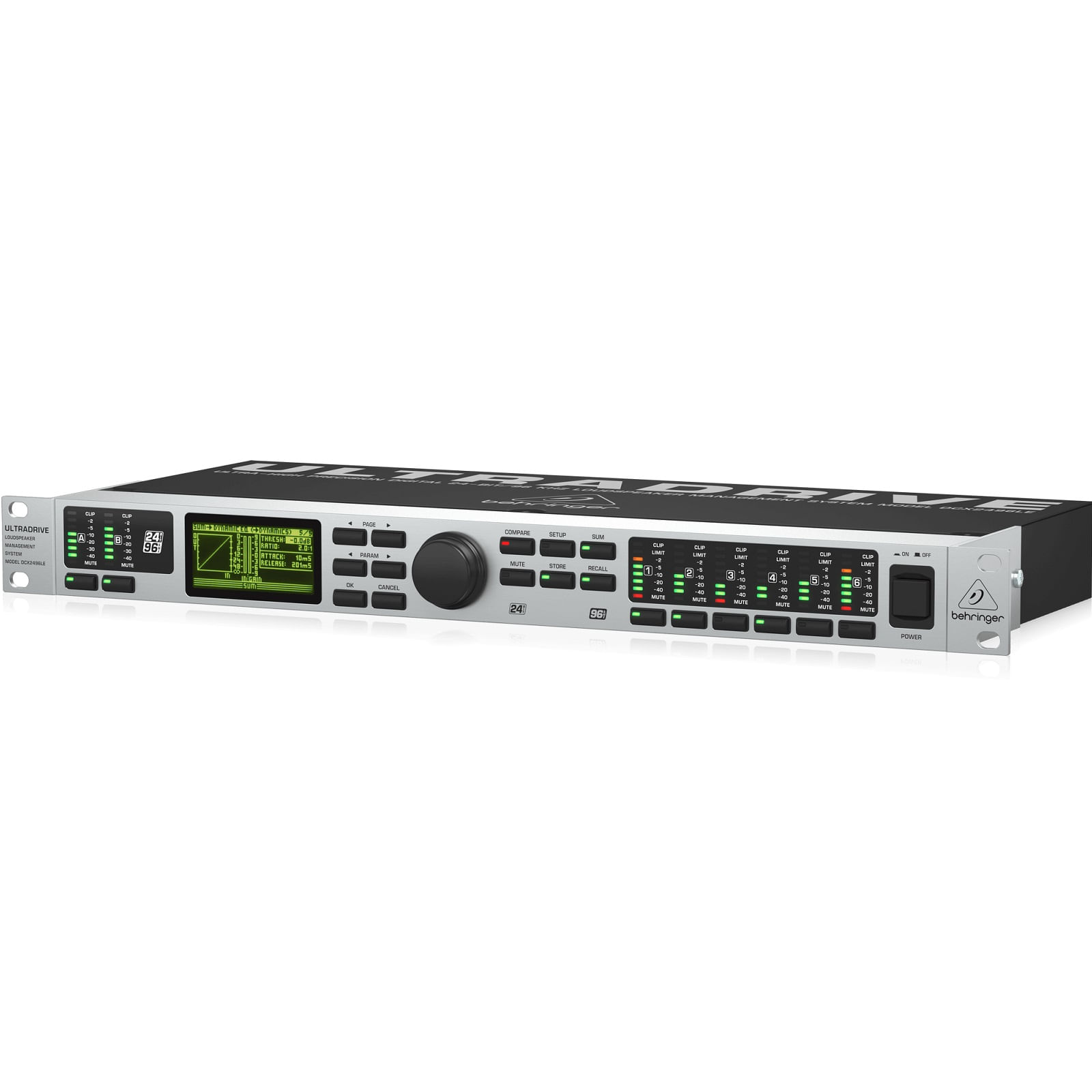 Encontraproduto.com.br - Crossover Digital Ultradrive DCX-2496 LE - Behringer