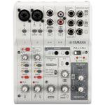 Mesa-de-som-6-Canais-USB-2.0-AG-06-MK2-W-Y---Yamaha