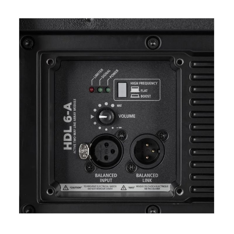 Line-Array-Ativo-2x6-Polegadas-2-Vias-1400W-HDL6-A-110V---RCF-6