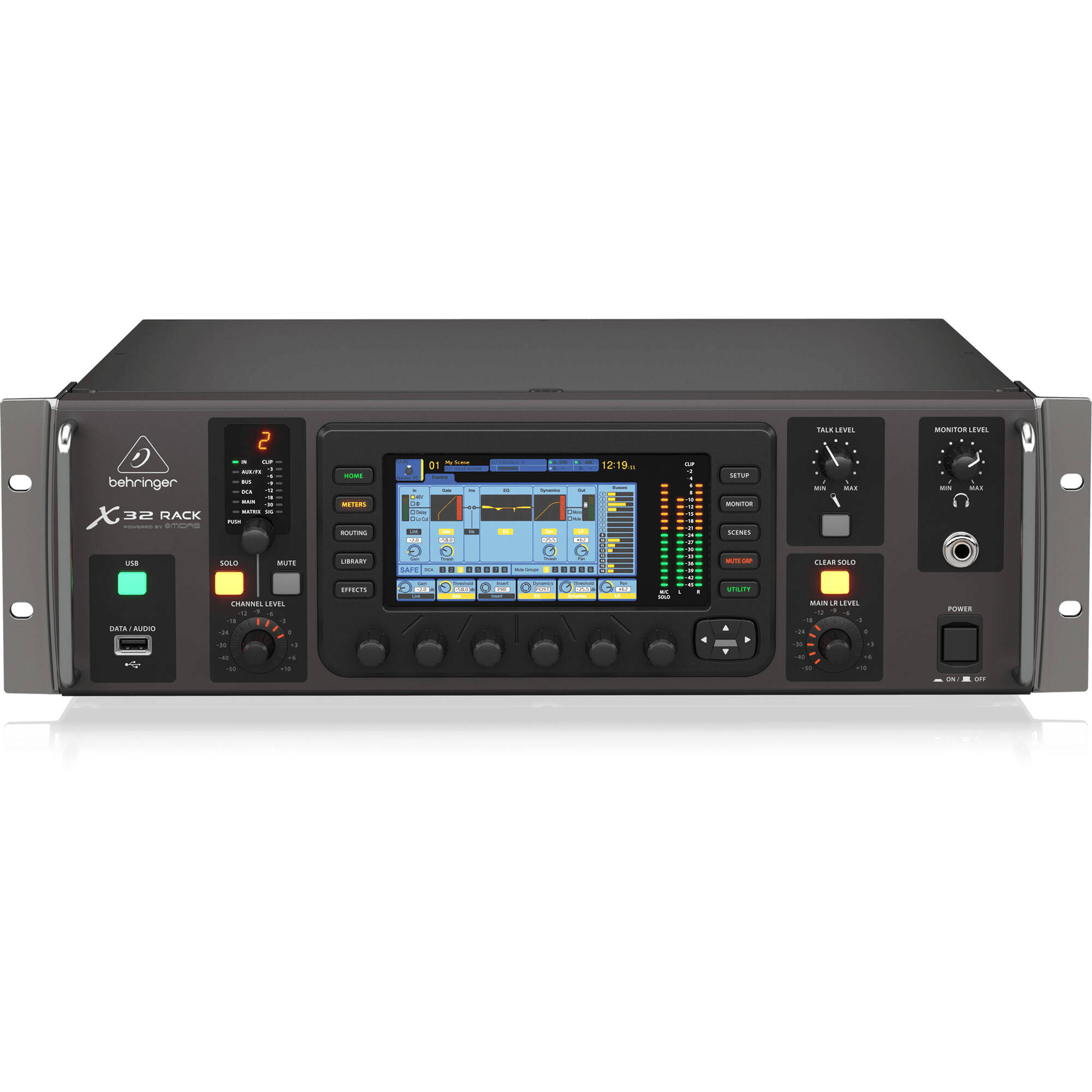 Mesa de Som Digital 3U Rack X-32 RACK - Behringer | Digital