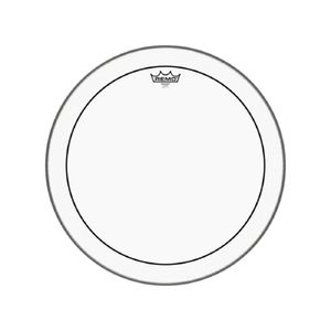 Pele Remo Pinstripe Clear Filme Duplo Transparente para Bumbo