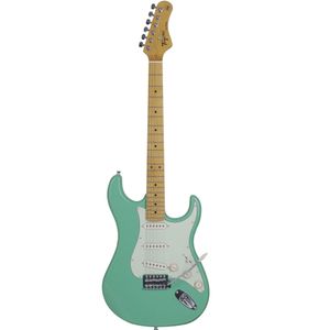Guitarra Stratocaster 3S Aged White/Surf Green TG-530 SF - Tagima