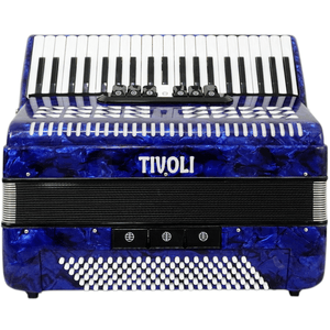 Acordeon 41 Teclas 120 Baixos Azul - Tivoli