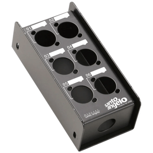 Caixa Medusa 6 vias Preta BSMED6 - Santo Angelo