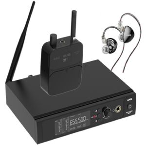Sistema de Monitor Pessoal Sem Fio WP-300 IEM - AKG