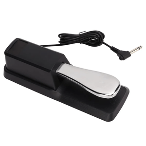 Pedal Sustain Para Teclados Preto SFPS10 BK - Custom Sound