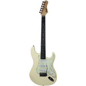 Guitarra Stratocaster Olympic White/Mint Green MG-30 - Memphis