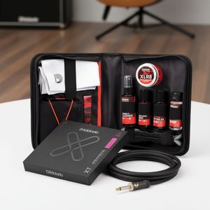 Kit Encordoamento Para Baixo 6 XTB32130 + Kit de Limpeza para Instrumentos PW-ECK-01 + Cabo American Stage