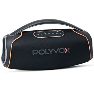 Caixa de Som Boombox 200W RMS Com Bateria de Longa Duração XB-3 - Polyvox