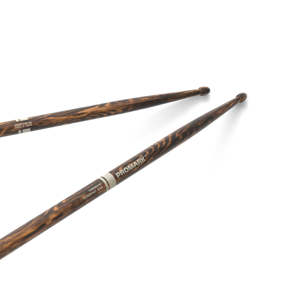 Baqueta Rebound (Rebote) 5AB Ponta Madeira (Par) ProMark FireGrain R5ABFG