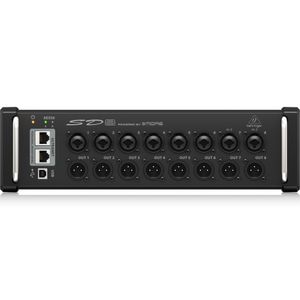 Stage Box de E/S Com 8 Pré-amplificadores Midas e 8 Saídas SD-8 - Behringer
